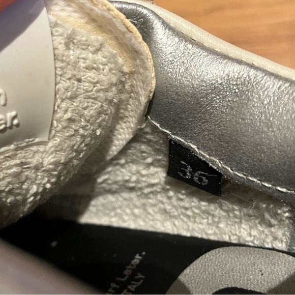 P448 White Leather John Sneaker Snakeskin 
& Holographic Details (36) - Picture 10 of 12